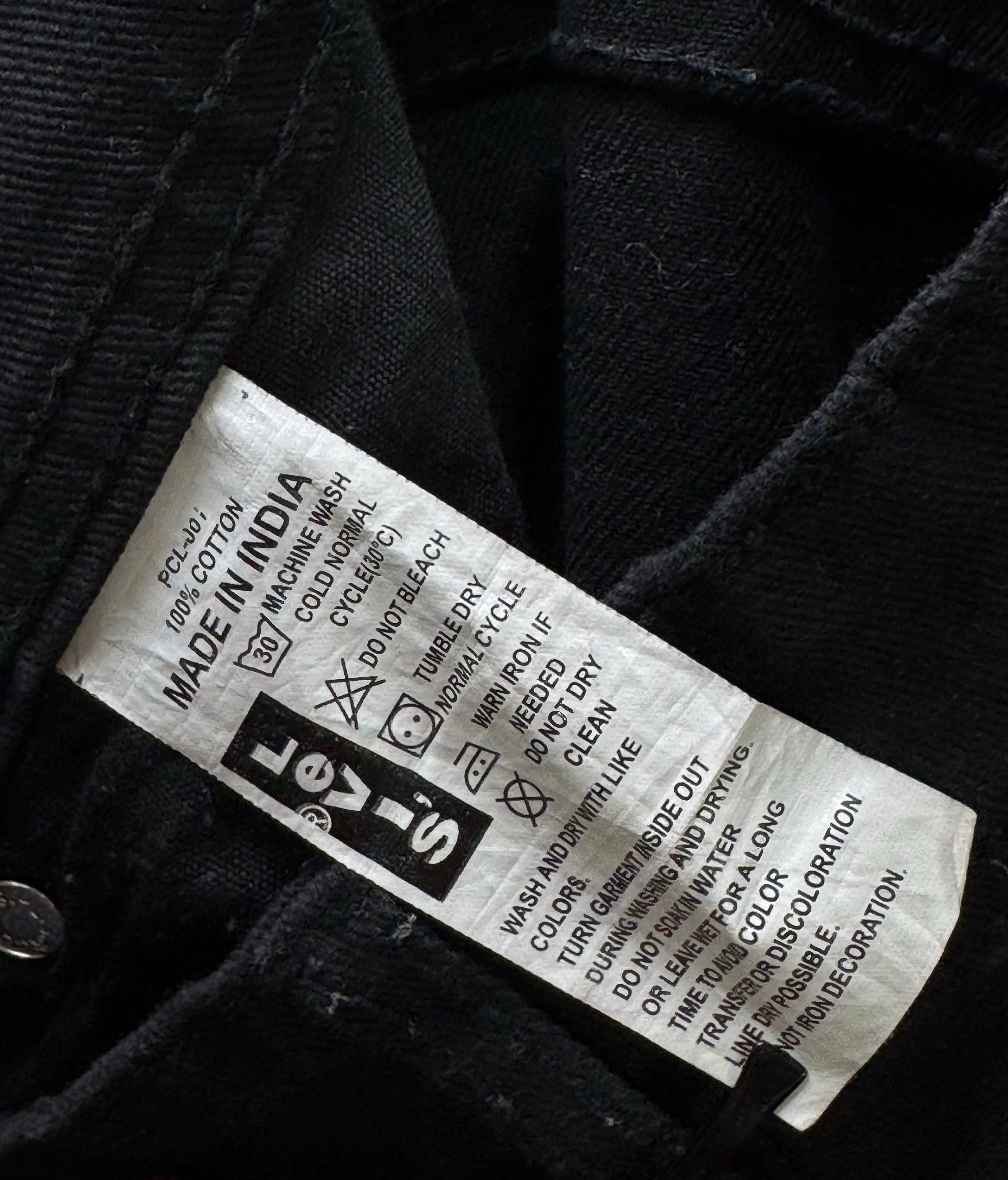 L*vi's® Waist: 30" | Black | Denim Pants | Cotton | 2472 - Genuine Maal