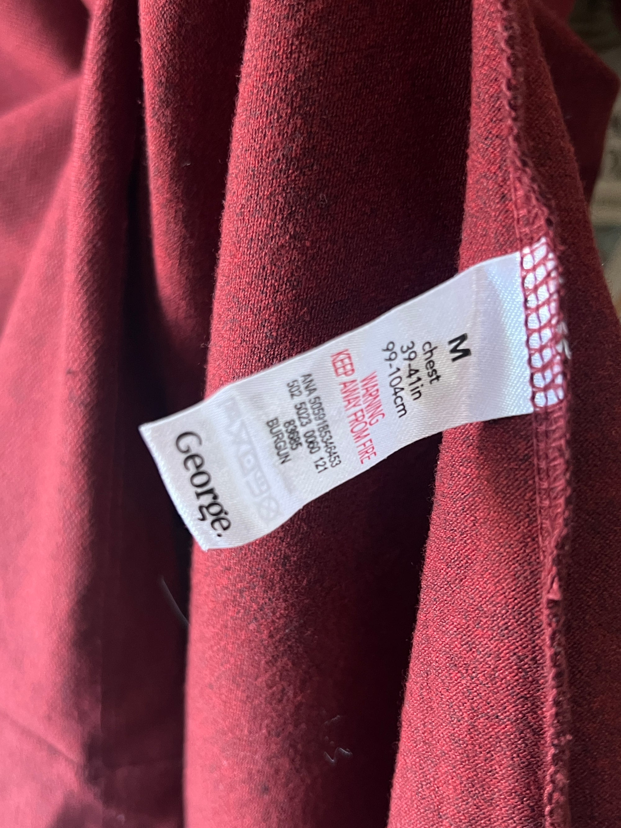 George® Small | Chest: 21" | Maroon | Polo | 868 - Genuine Maal