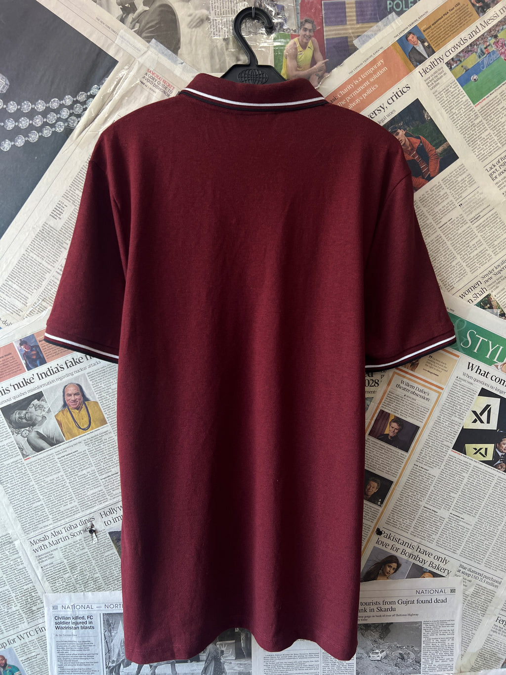 George® Small | Chest: 21" | Maroon | Polo | 868 - Genuine Maal