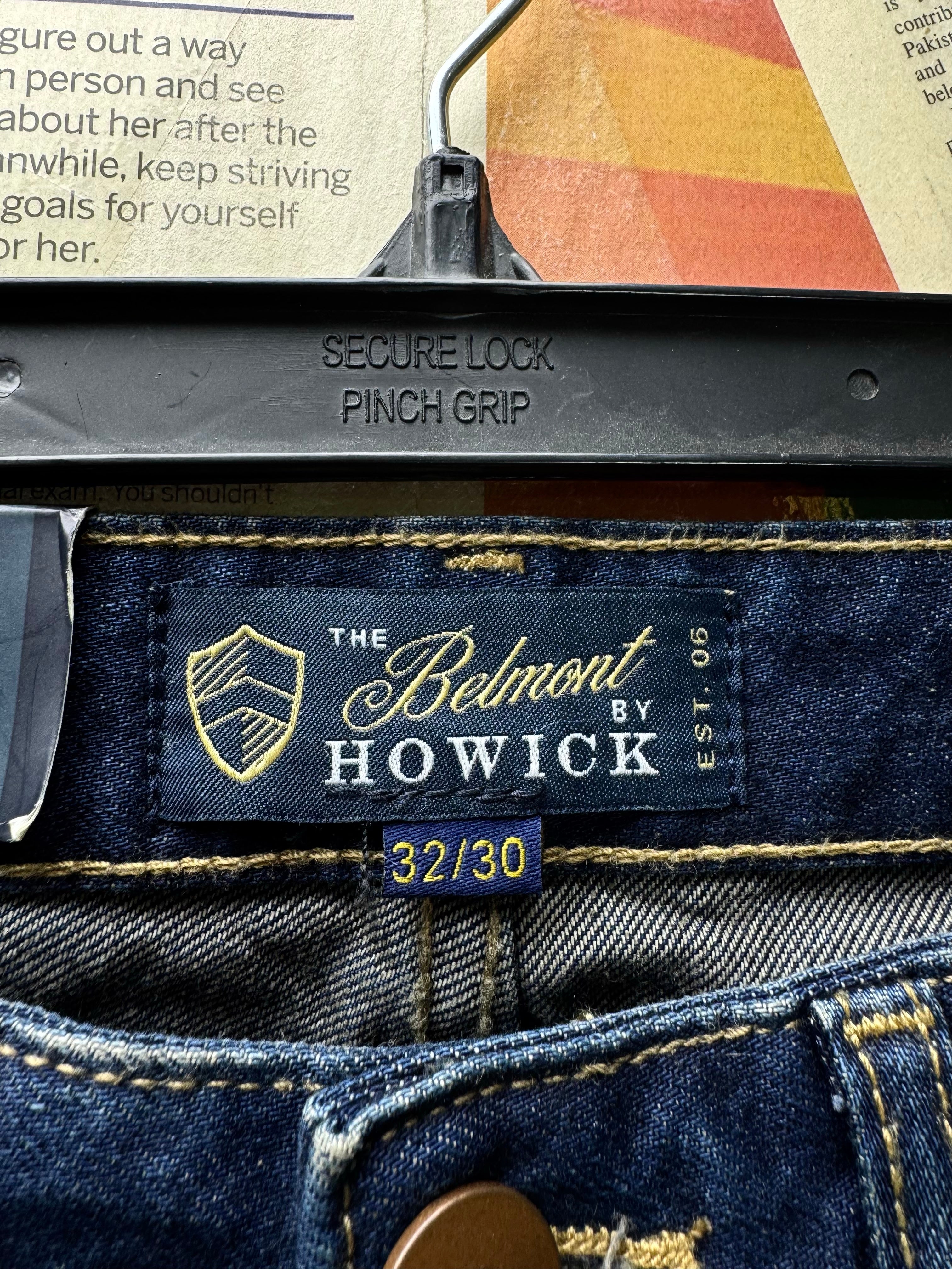 Howick® Waist: 30" | Blue | Denim Pants | Cotton | 2476 - Genuine Maal