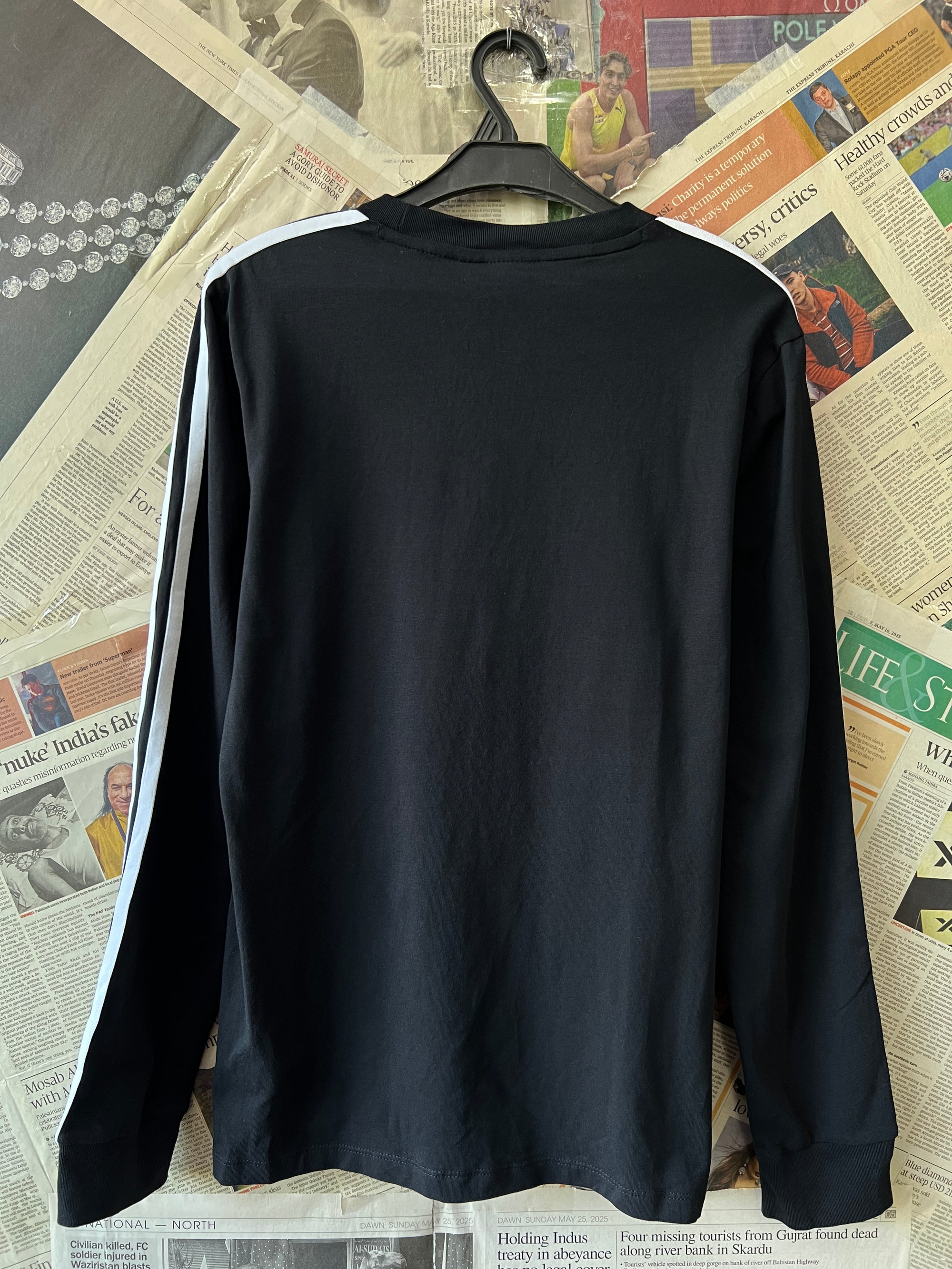 Adid*s® XS | Chest: 18" | Black | Sweat Shirt | 313 - Genuine Maal