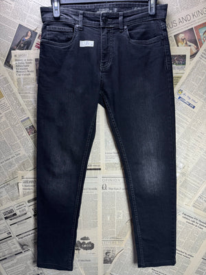 Charcoal® Waist: 32" | Black | Denim Pants | Cotton - Elastane | 2738 - Genuine Maal