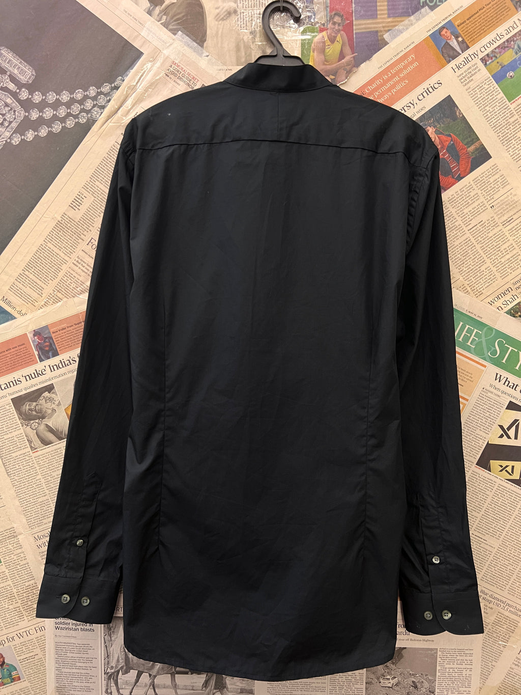 Number Eight® Small | Chest: 20.5" | Black | Shirt | 850 - Genuine Maal