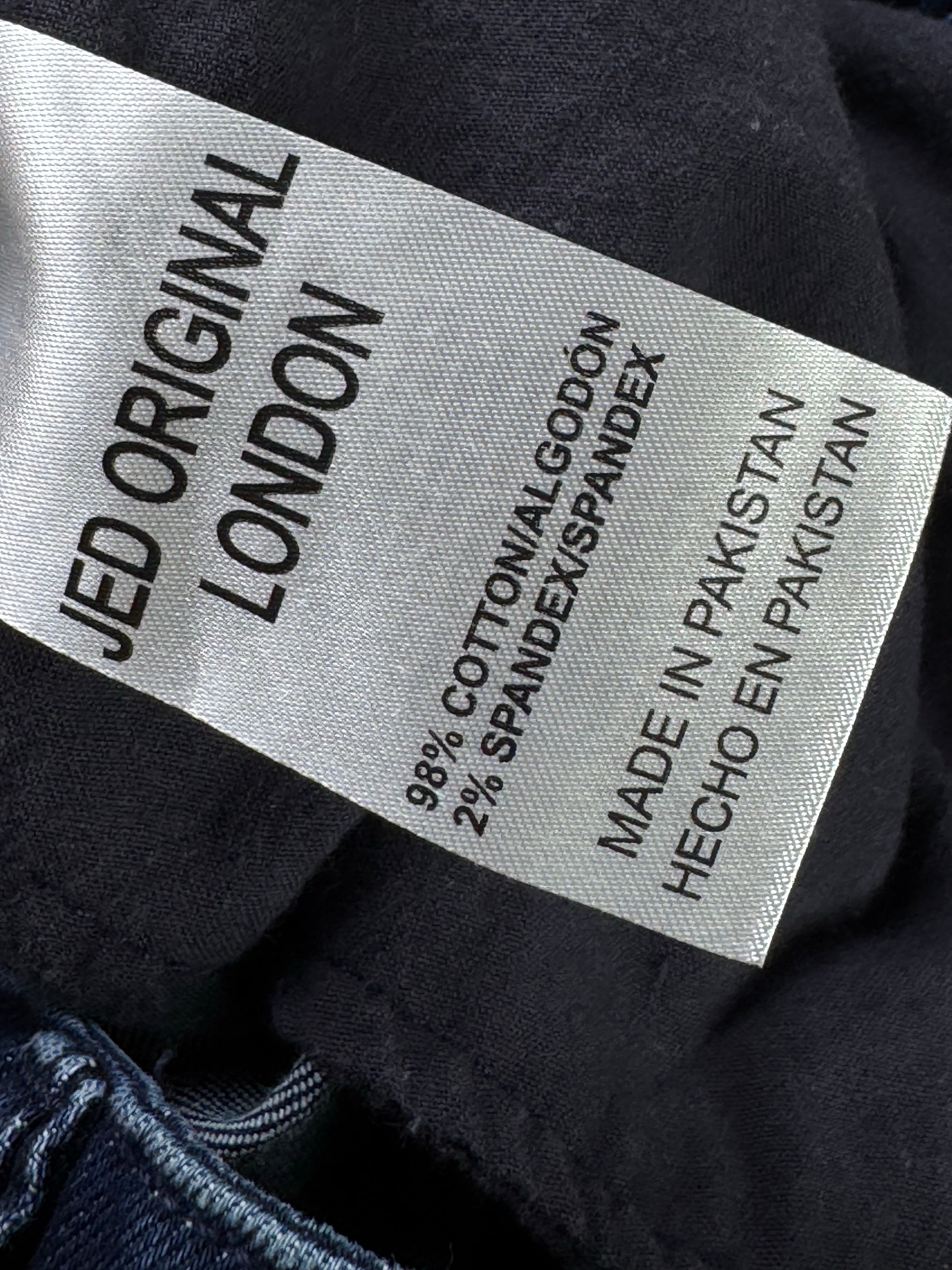 JED® Waist: 34" | Blue | Denim Pants | Cotton - Spandex | 2740 - Genuine Maal