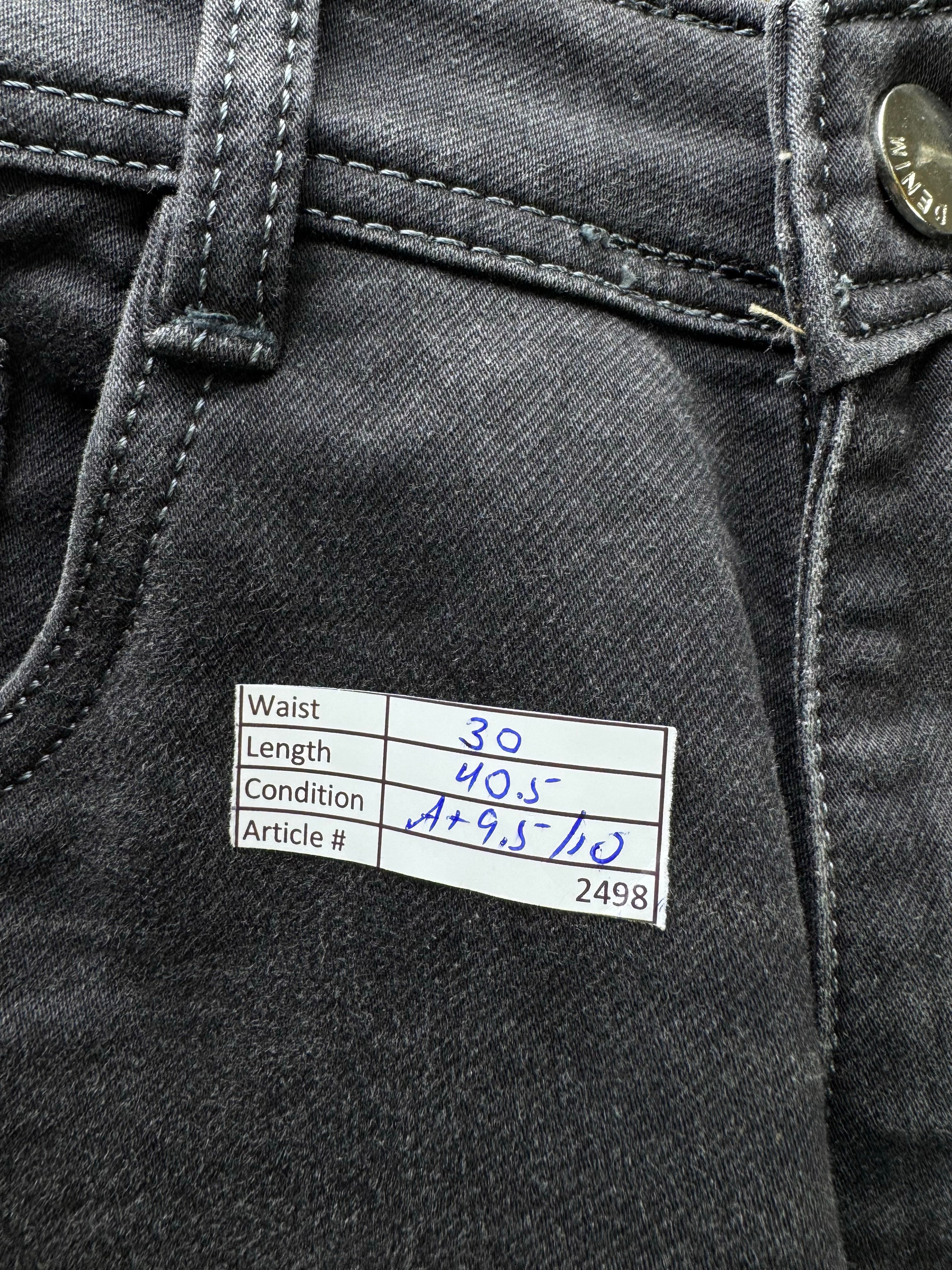 Calvin Klein® Waist: 30" | Black | Denim Pants | 2498 - Genuine Maal