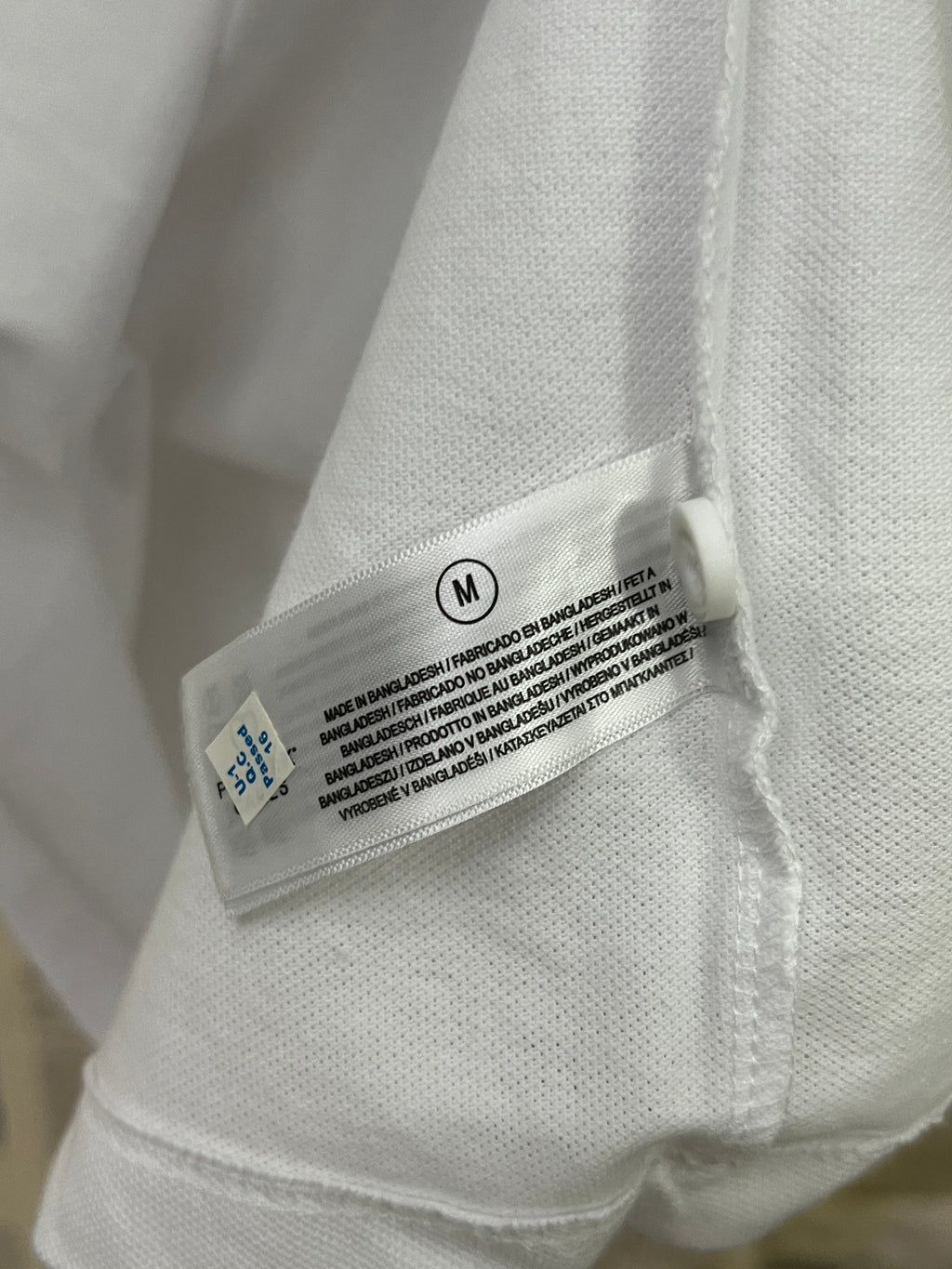 Primark® Small | Chest: 20.5" | White | Polo | 305 - Genuine Maal