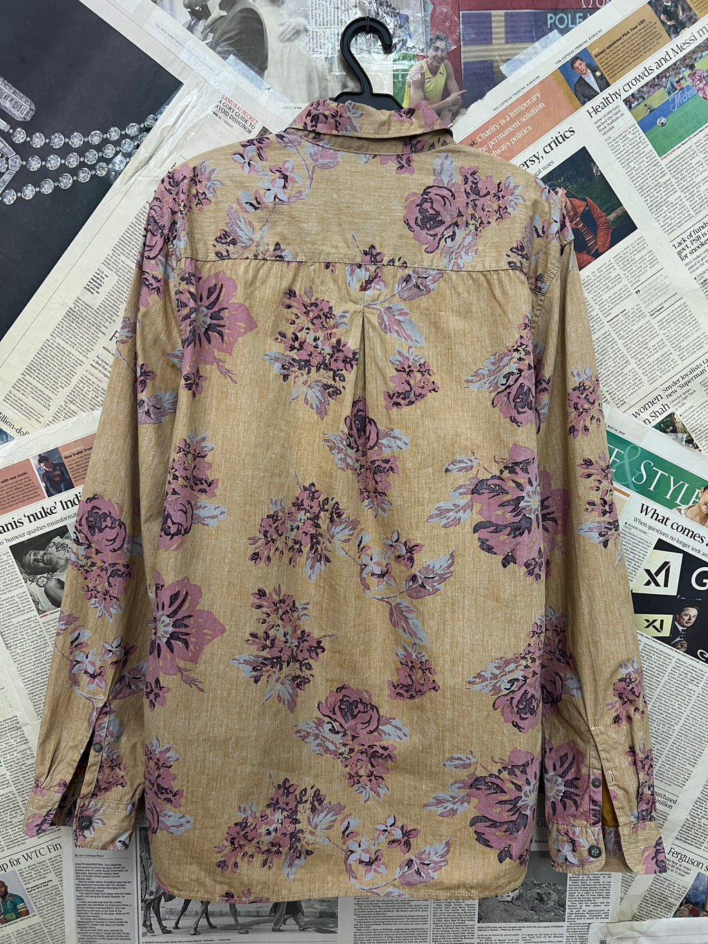 Rocha John Rocha® Medium | Chest: 22 | Shirt | 847 - Genuine Maal