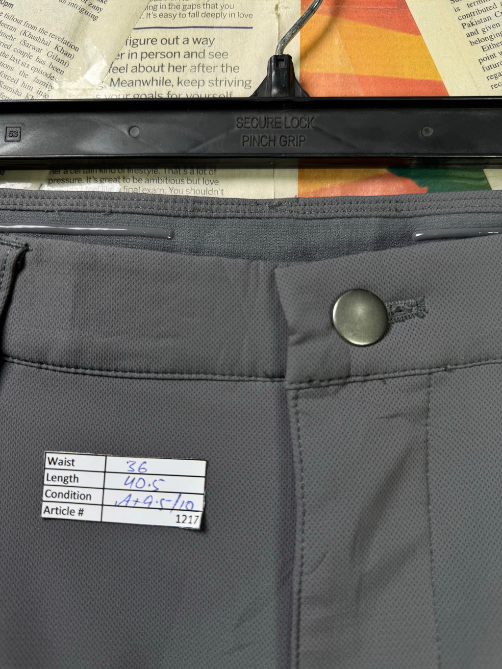 Kirkland® Waist: 36" | Asphalt Grey | Golf Pants | Poly | 1217 - Genuine Maal