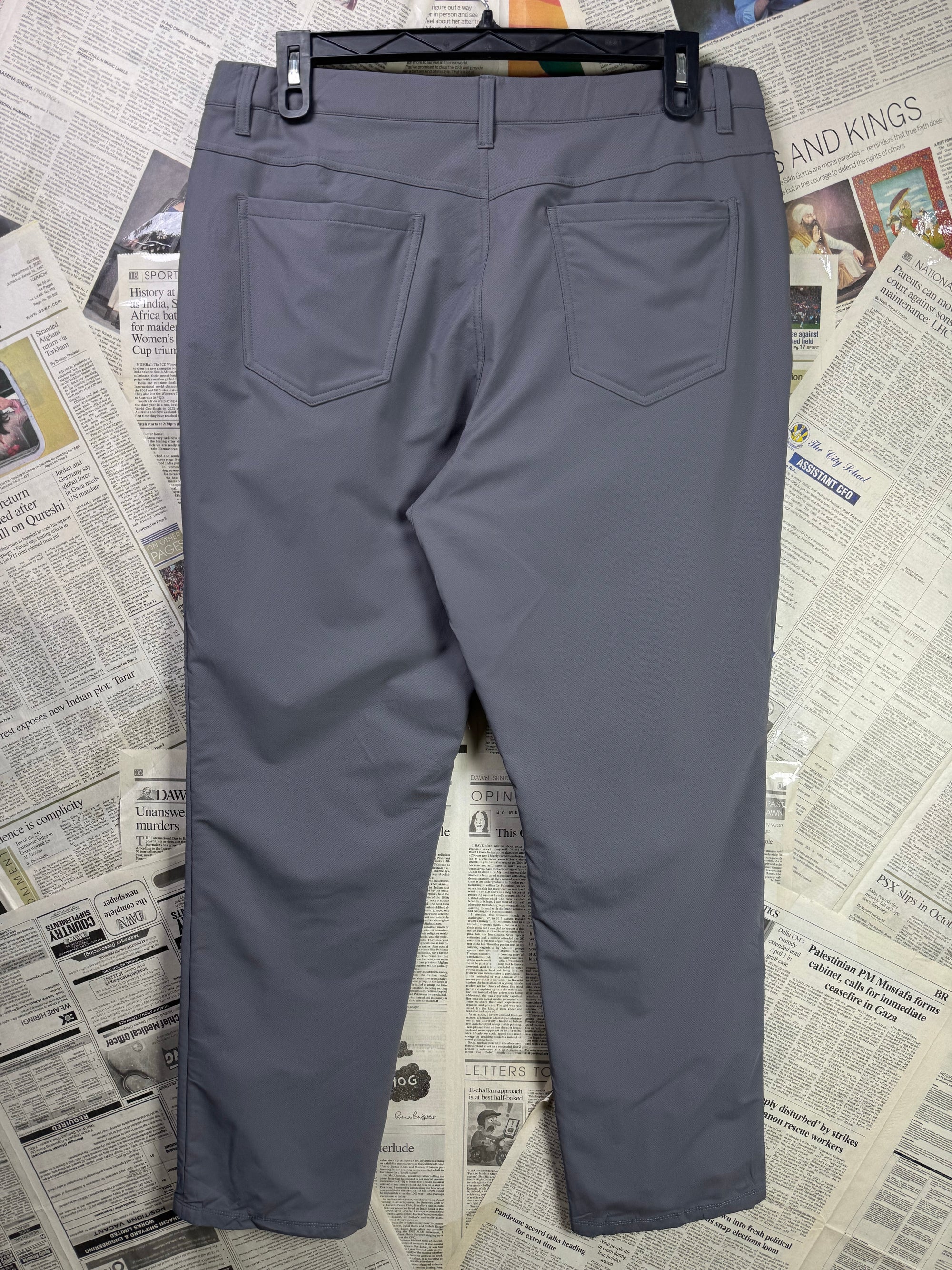 Kirkland® Waist: 36" | Asphalt Grey | Golf Pants | Poly | 1217 - Genuine Maal