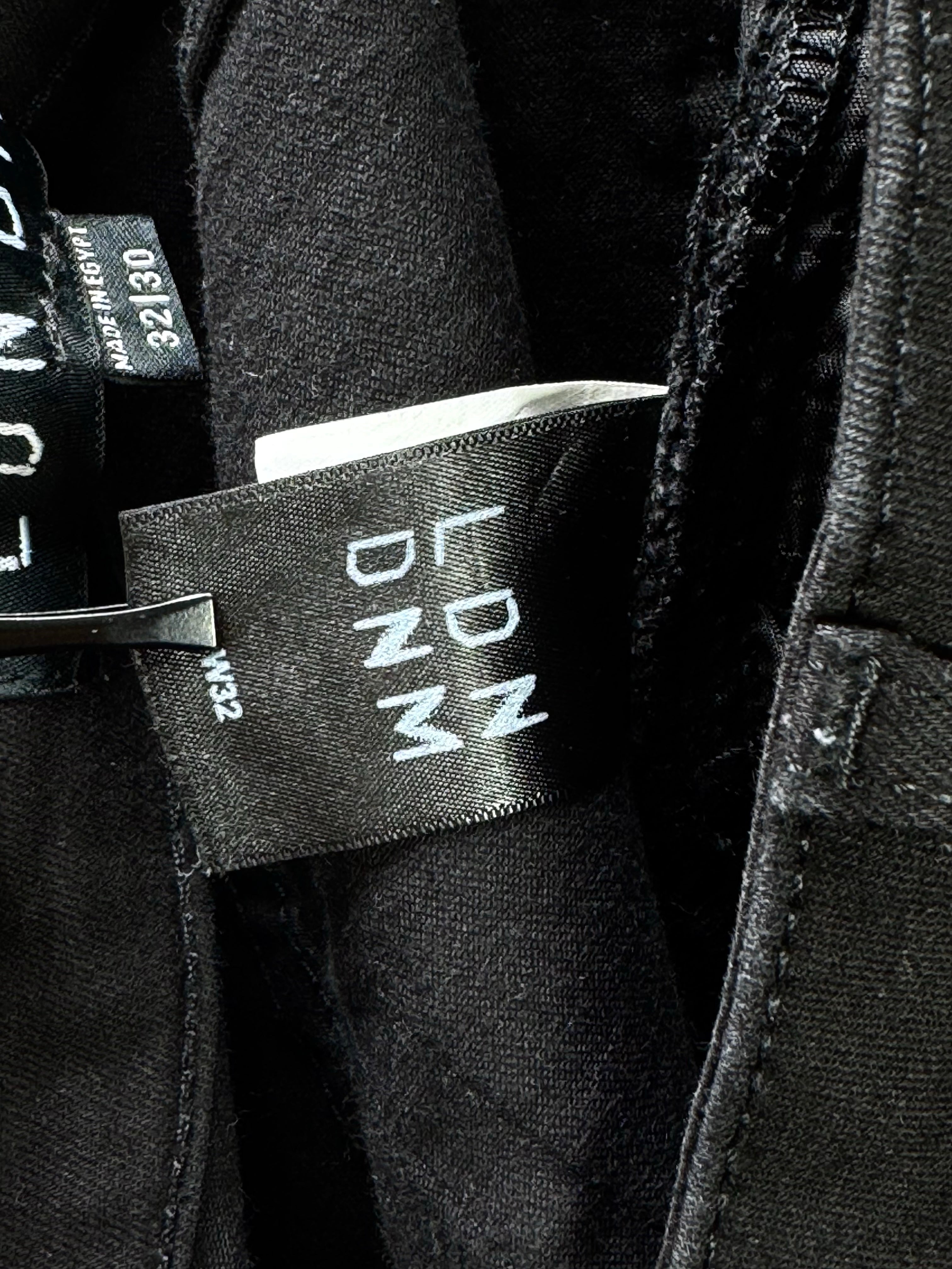 LDN DNM® Waist: 32" | Black | Super Skinny Denim Pants | Cotton - Elastane | 2454 - Genuine Maal