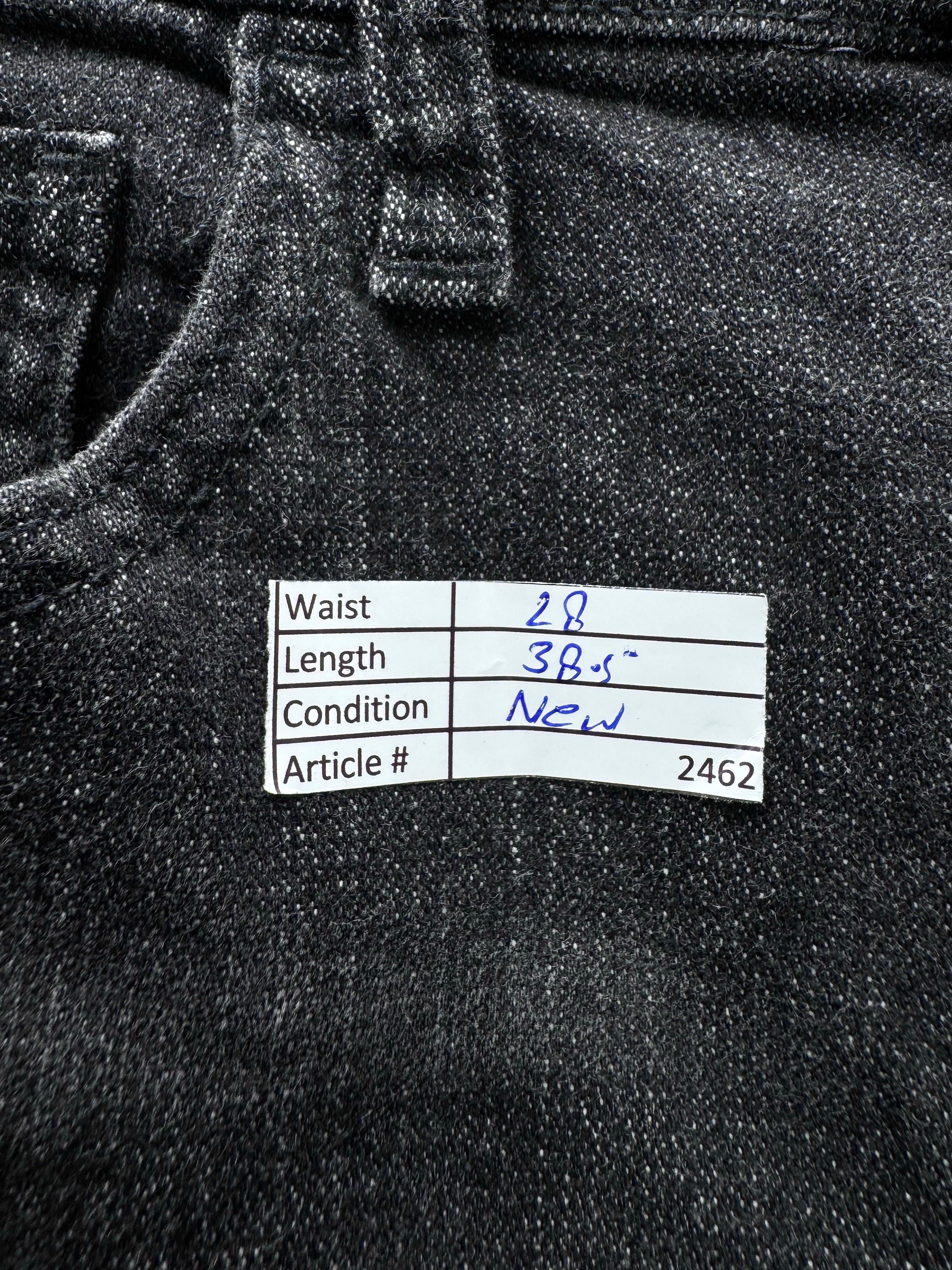 ERSDGG® Waist: 28" | Black | Denim Pants | Cotton - Spandex | 2462 - Genuine Maal