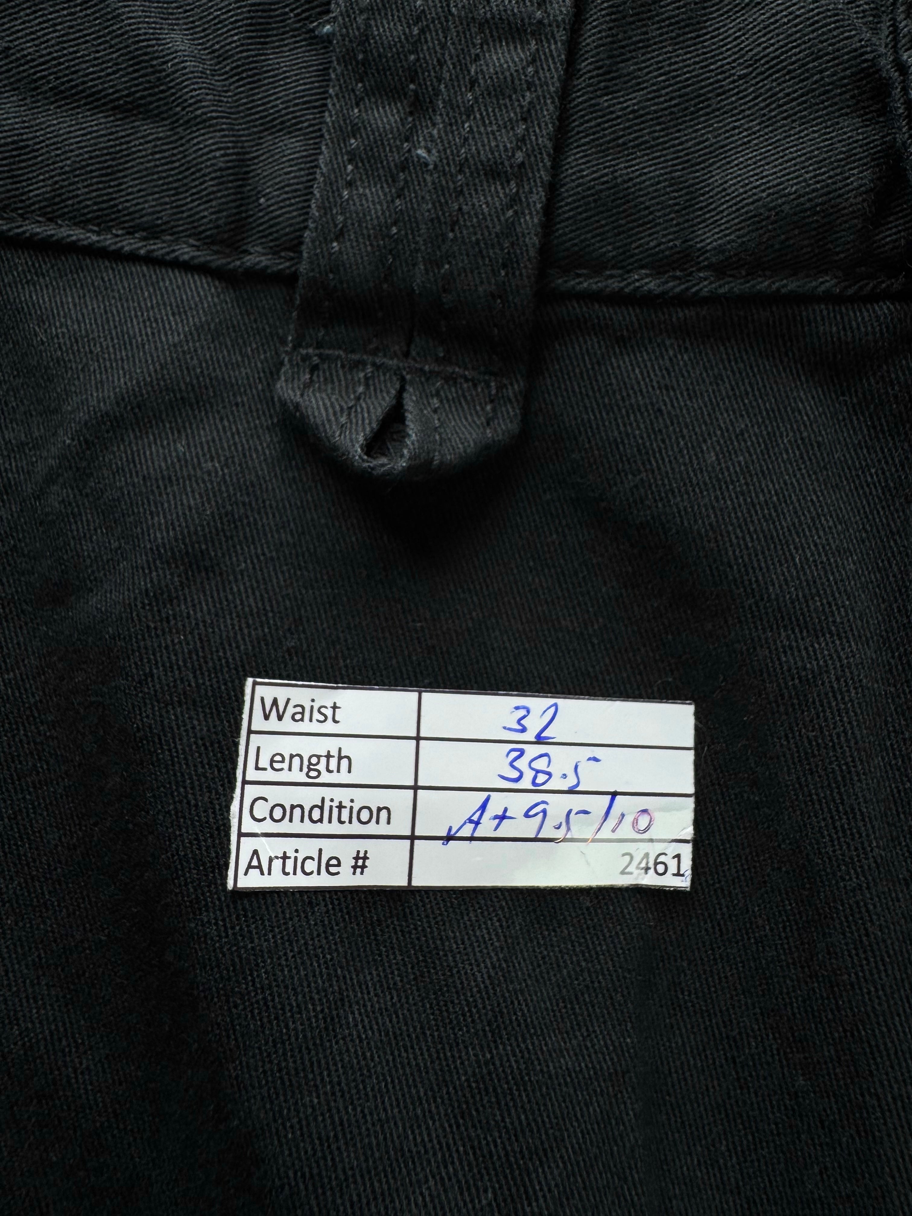 Primark® Waist: 32" | Black | Cargo Denim Pants | Cotton | 2461 - Genuine Maal