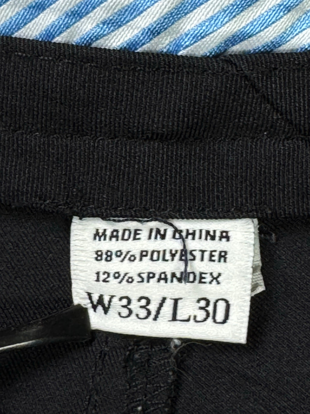 FJ® Waist: 34" | Black | Golf Pants | Poly - Spandex | 1268 - Genuine Maal