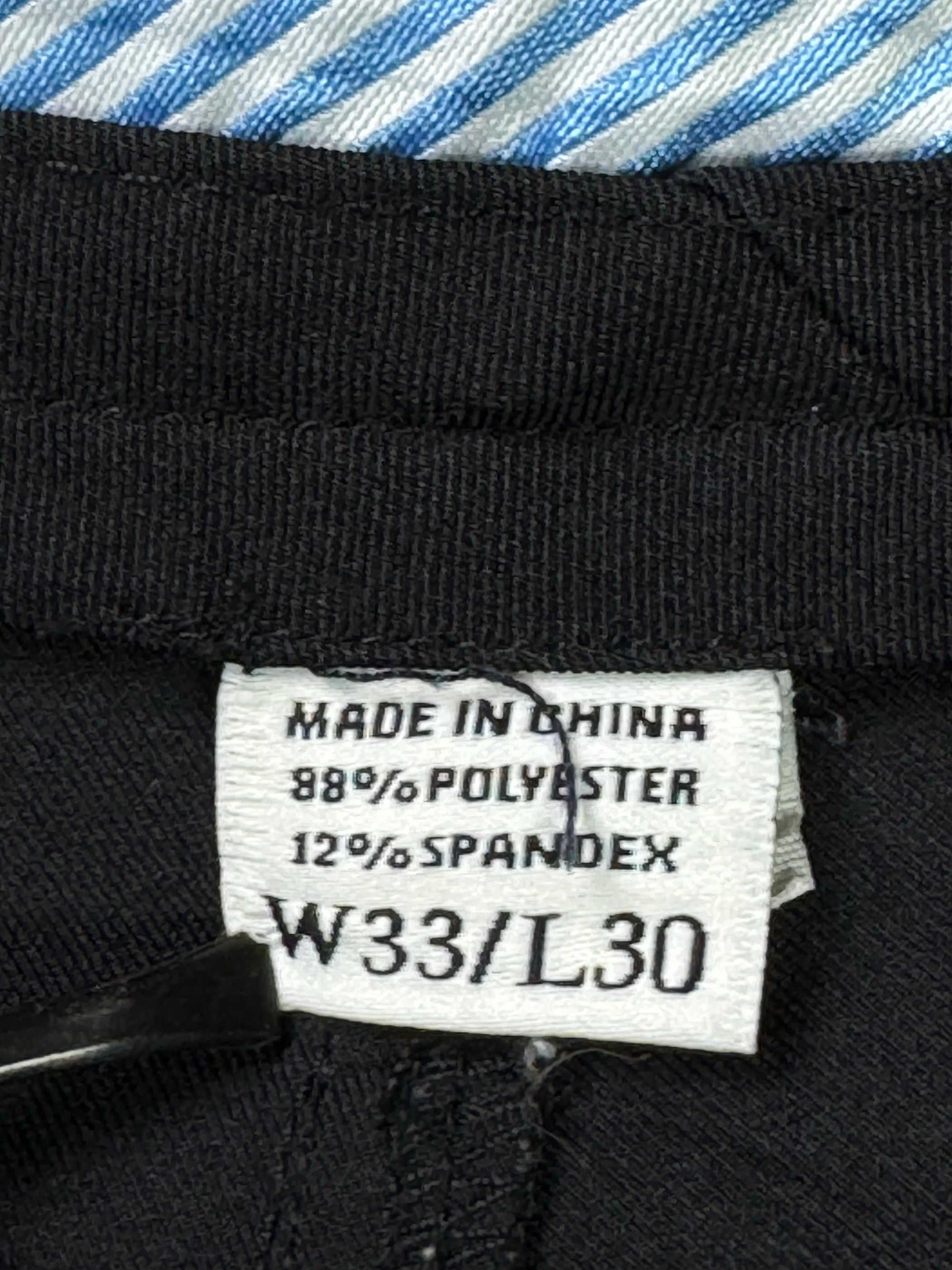 FJ® Waist: 34" | Black | Golf Pants | Poly - Spandex | 1268 - Genuine Maal