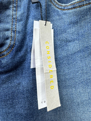 Topman® Waist: 32" | Blue | Super Skinny Denim Pants | Poly - Cotton - Elastane | 2458 - Genuine Maal