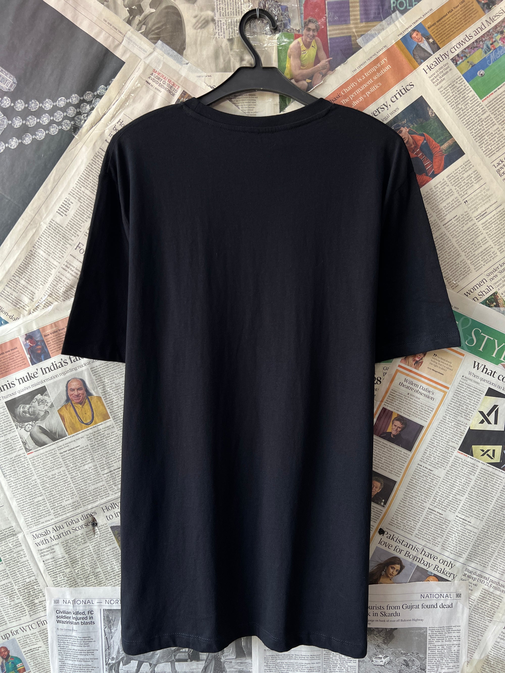 F&F® Medium | Chest: 22 | Black | T-Shirt | 851 - Genuine Maal