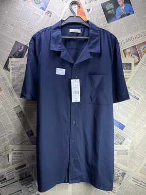 F&F® Large | Chest: 23" | Blue | Camp Shirt | Poly - Cotton | 4473 - Genuine Maal