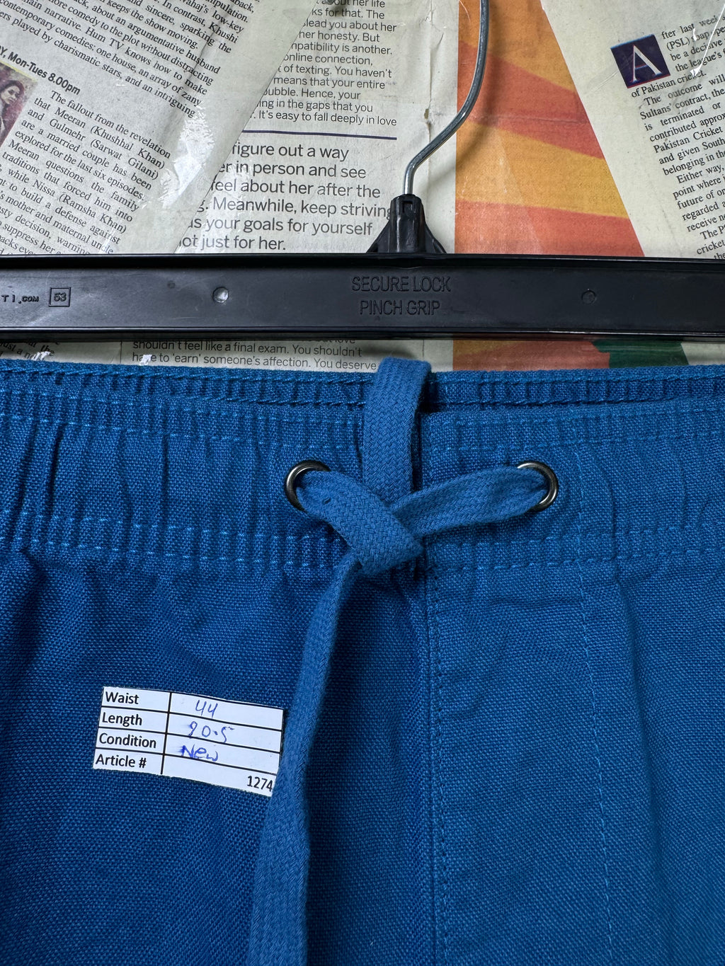 Tu® Waist: 44" | Royal Blue | Shorts | Cotton | 1274 - Genuine Maal