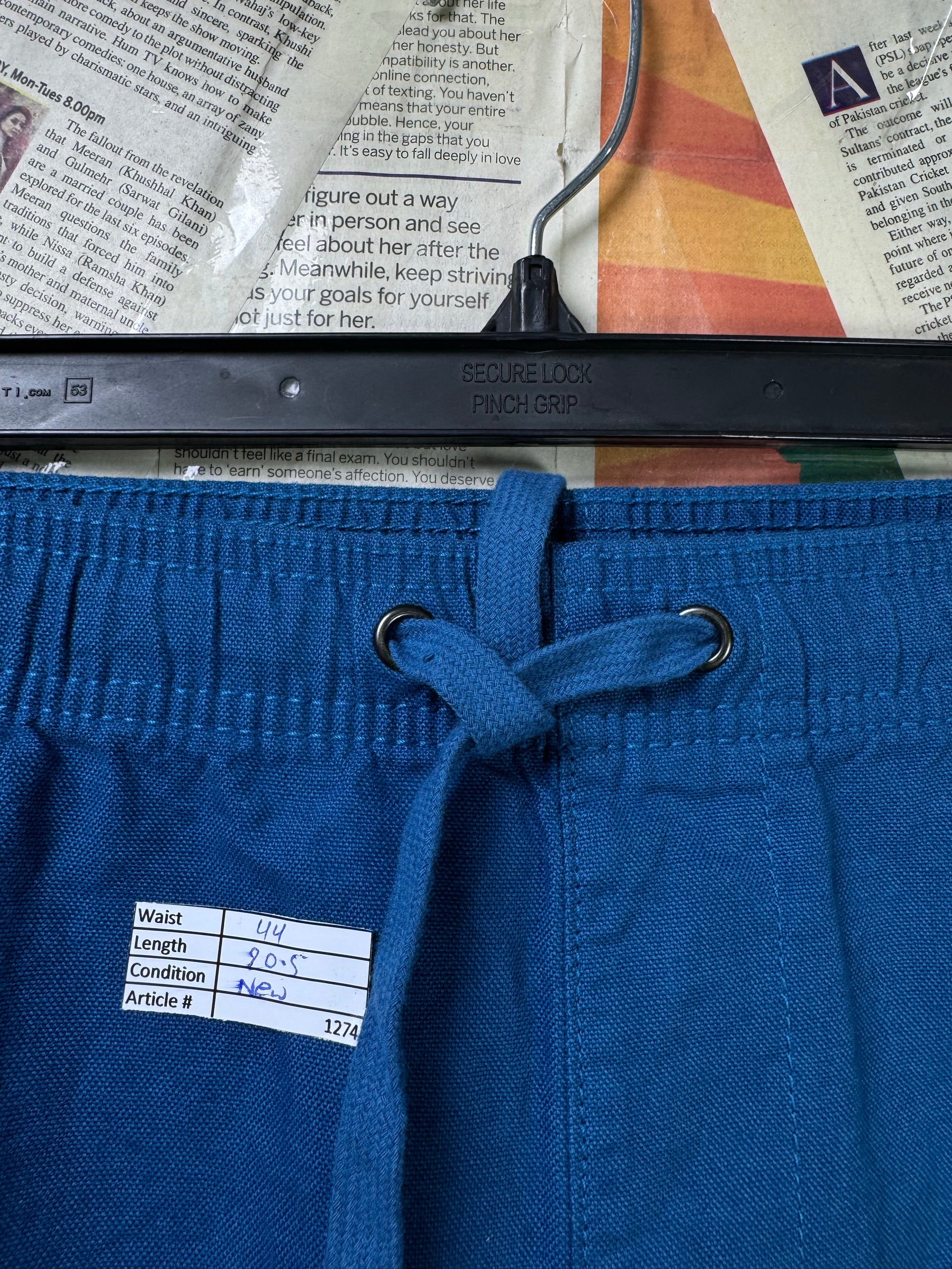 Tu® Waist: 44" | Royal Blue | Shorts | Cotton | 1274 - Genuine Maal