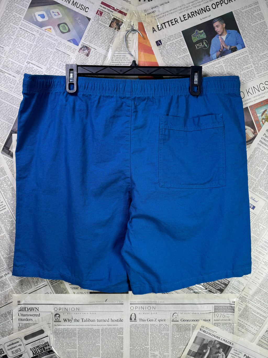 Tu® Waist: 44" | Royal Blue | Shorts | Cotton | 1274 - Genuine Maal