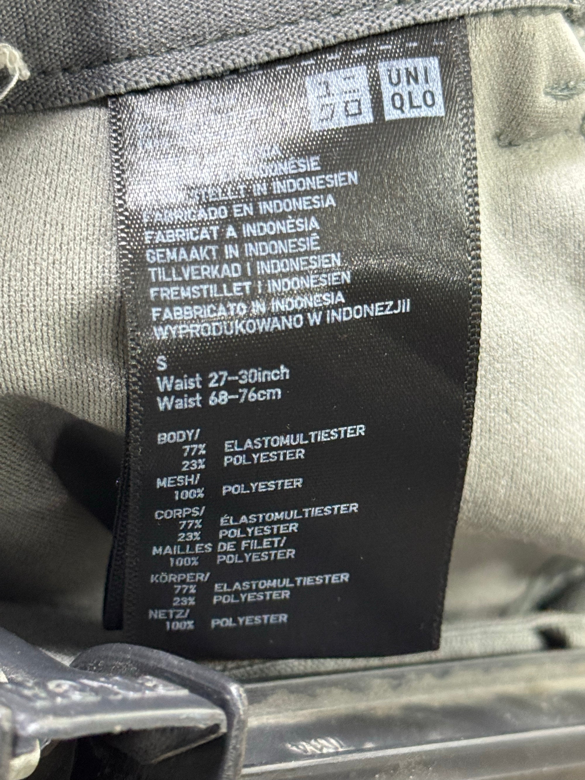 Uniqlo® Waist: 30" | Asphalt | Golf Pants | Elastane - Poly | 1290 - Genuine Maal