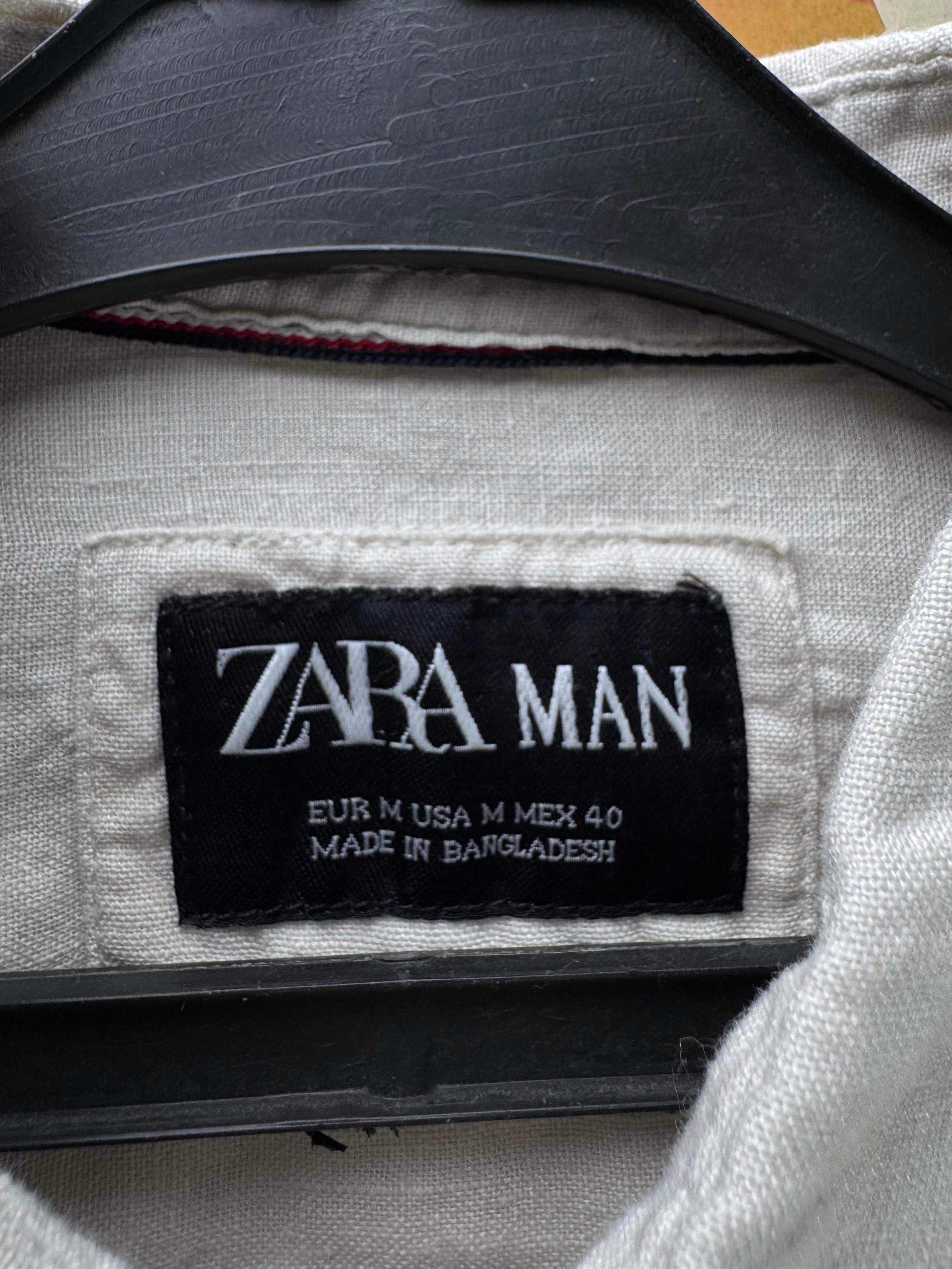 Zara® Small | Chest: 21" | White | Shirt | Cotton | 4484 - Genuine Maal