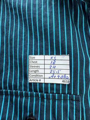 Next® XS | Chest: 18" | Stripes | Shirt | Cotton | 4658 - Genuine Maal