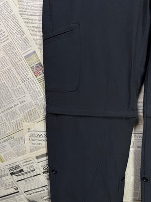 Danskin® Waist: 32" | Black | Cargo Trousers | Cotton - Nylon - Spandex | 1303 - Genuine Maal
