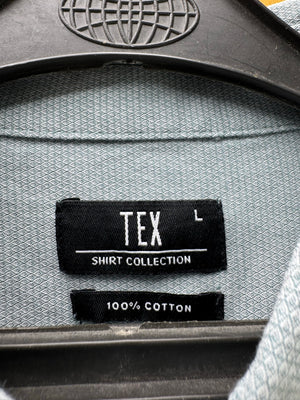 Tex® Large | Chest: 23" | Grey | Shirt | Cotton | 4478 - Genuine Maal