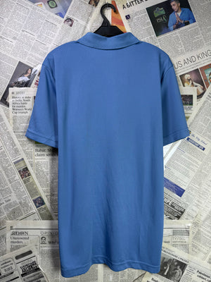 Bcg® Small | Chest: 20.5" | Blue | Sports Polo | Poly | 3318 - Genuine Maal