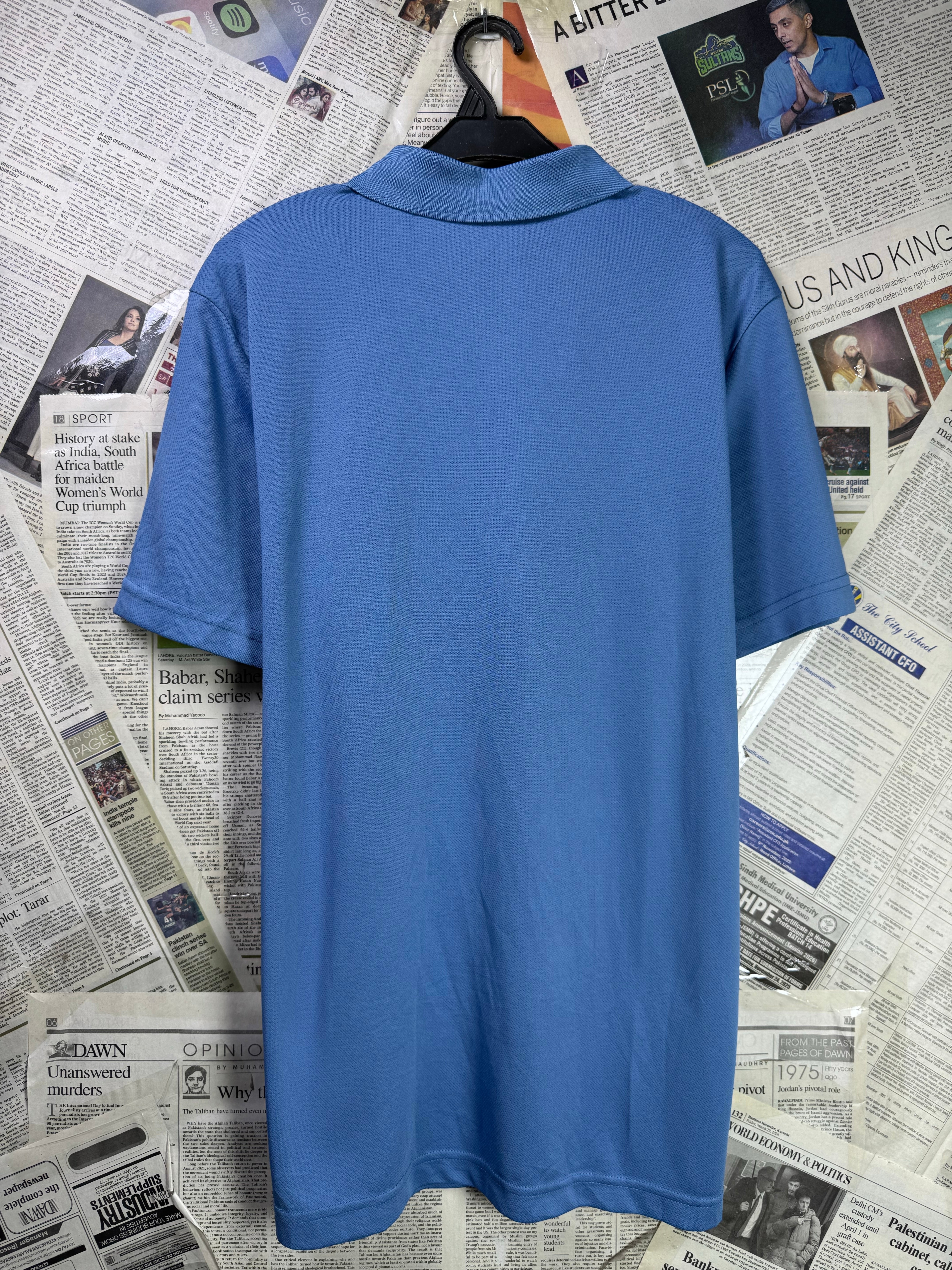 Bcg® Small | Chest: 20.5" | Blue | Sports Polo | Poly | 3318 - Genuine Maal
