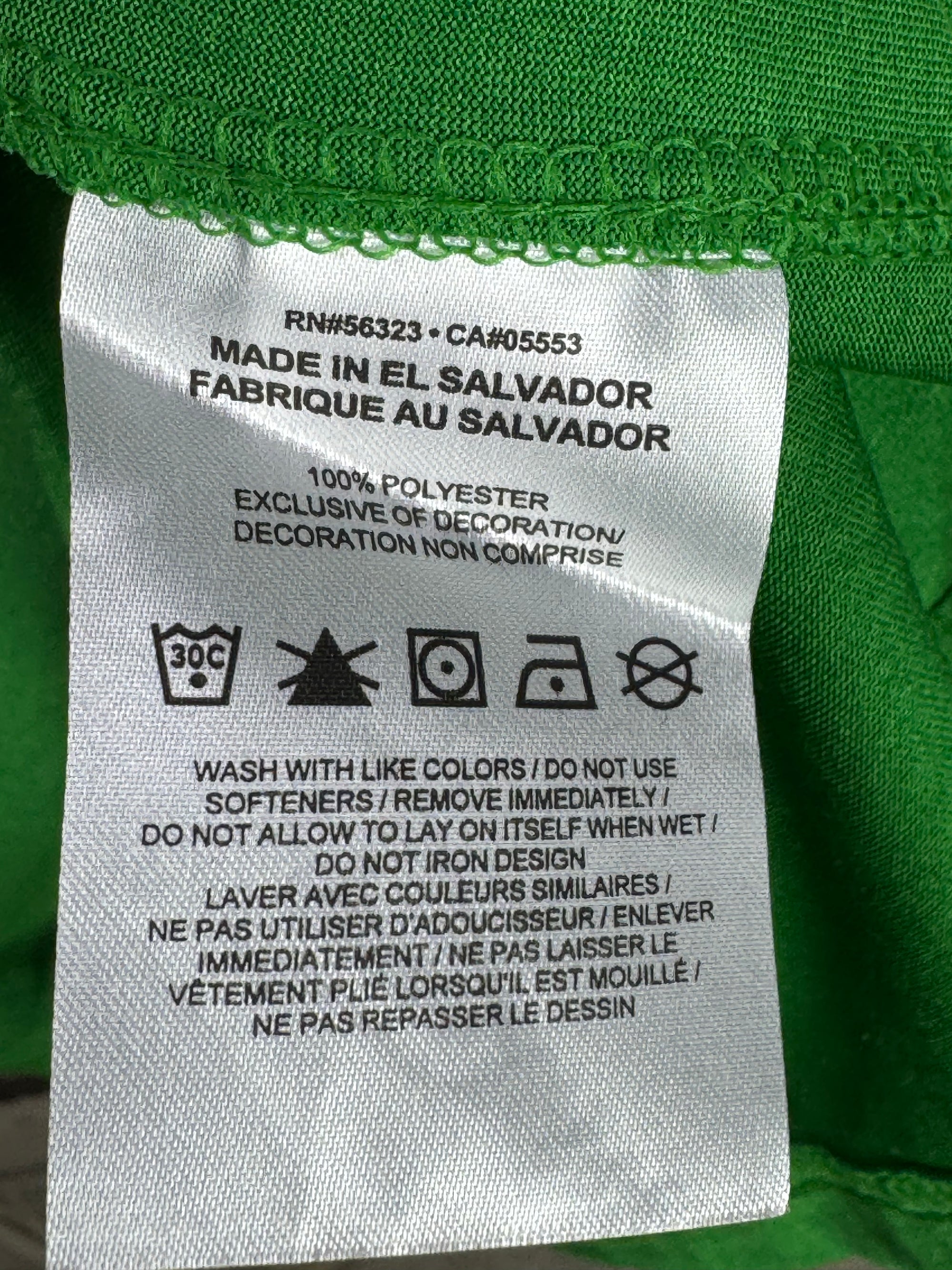 N*ke® XL | Chest: 25" | Green | Sports Dri - Fit T-Shirt | Poly | 3317 - Genuine Maal