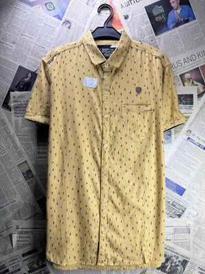 Muslim Exclusive® Medium | Chest: 21.5" | Yellow | Shirts | 4454 - Genuine Maal