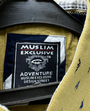Muslim Exclusive® Medium | Chest: 21.5" | Yellow | Shirts | 4454 - Genuine Maal
