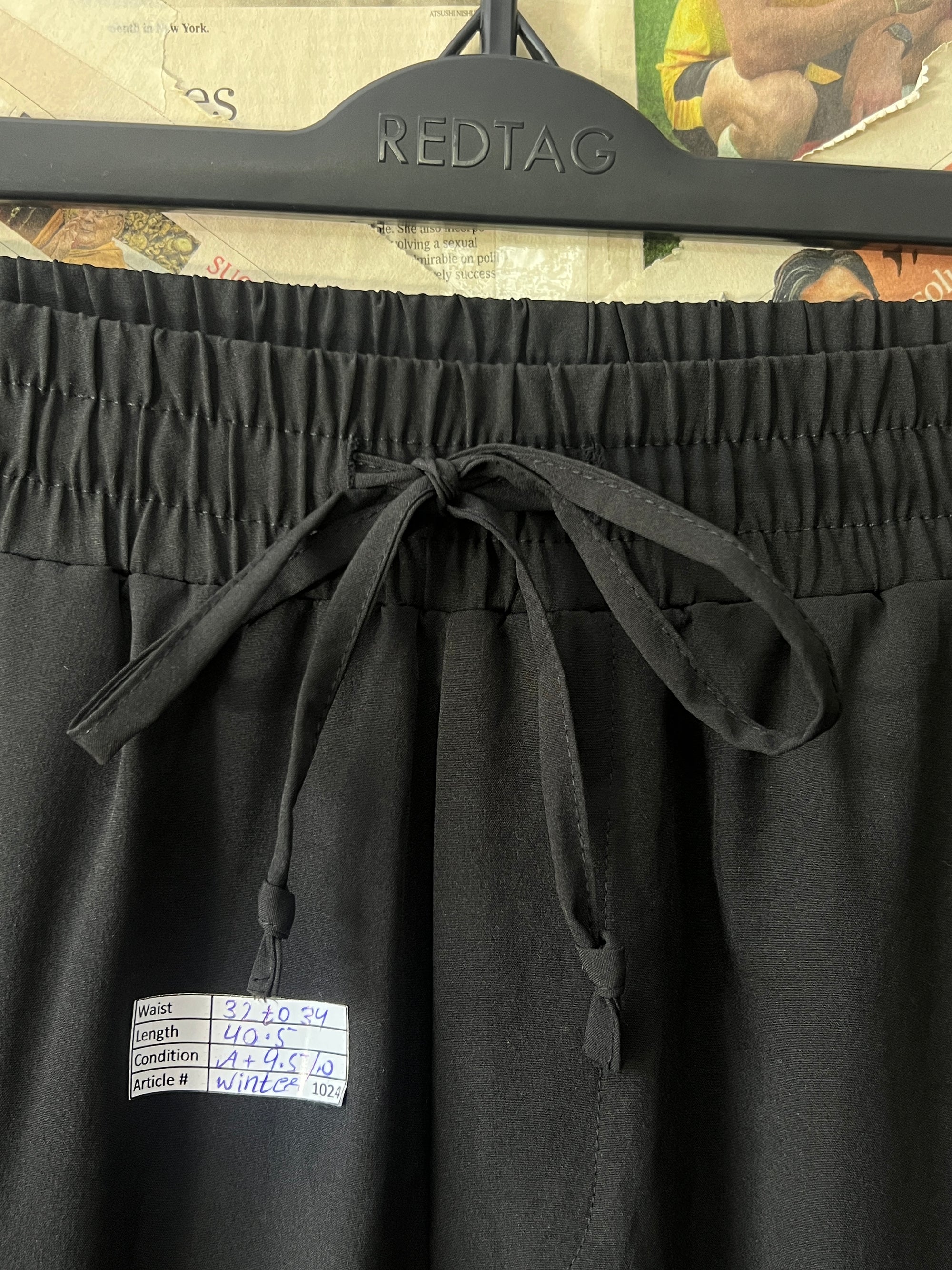 CAPO® Waist: 32" to 34" | Black | Trouser | Warm | 1024 - Genuine Maal