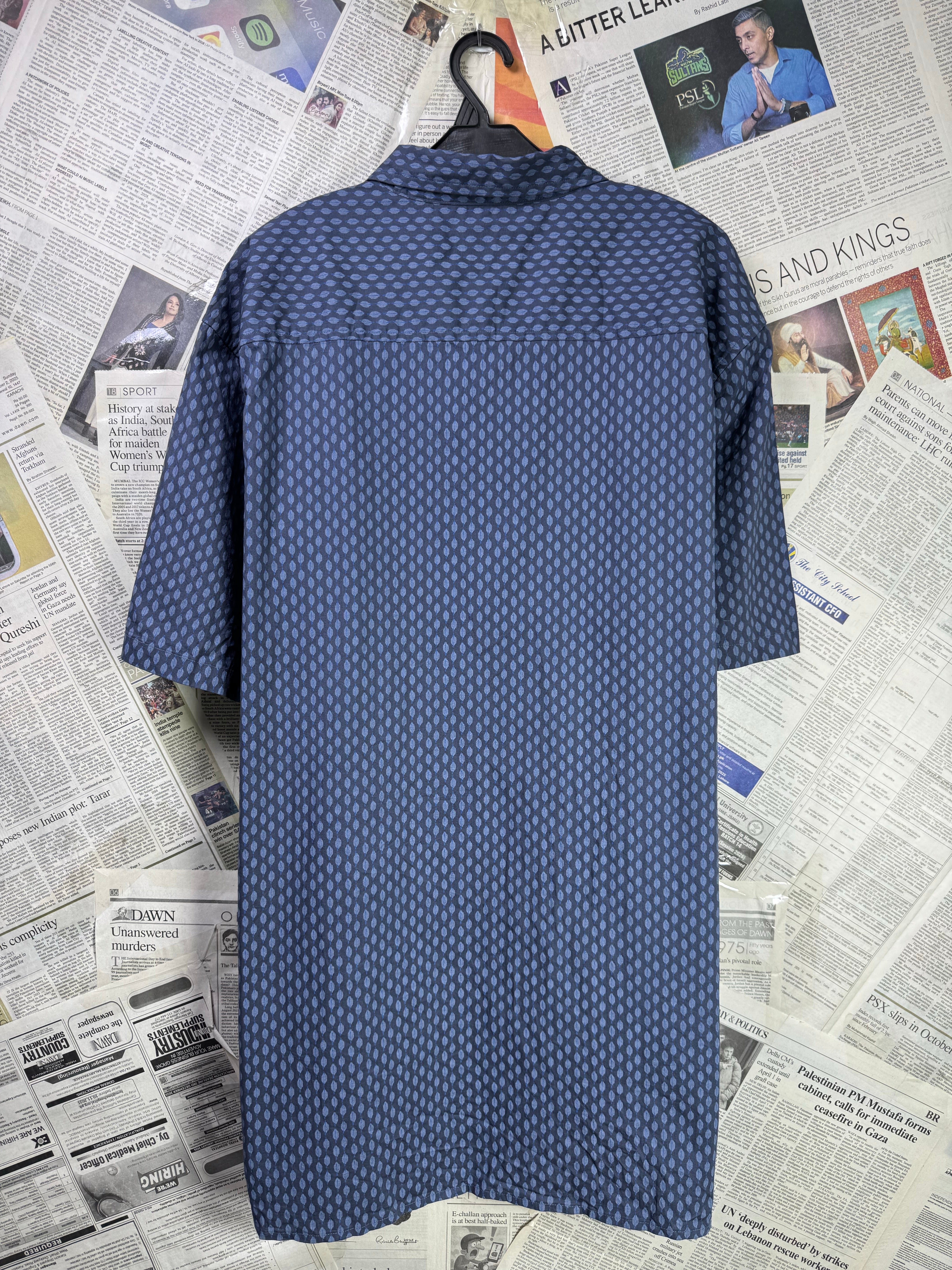 Voyager® XL | Chest: 26" | Blue | Shirt | Cotton - Elastane | 3313 - Genuine Maal