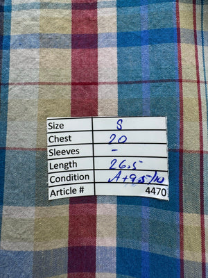 Tokyo Laundry® Small | Chest: 20" | Check | Shirt | Cotton | 4470 - Genuine Maal