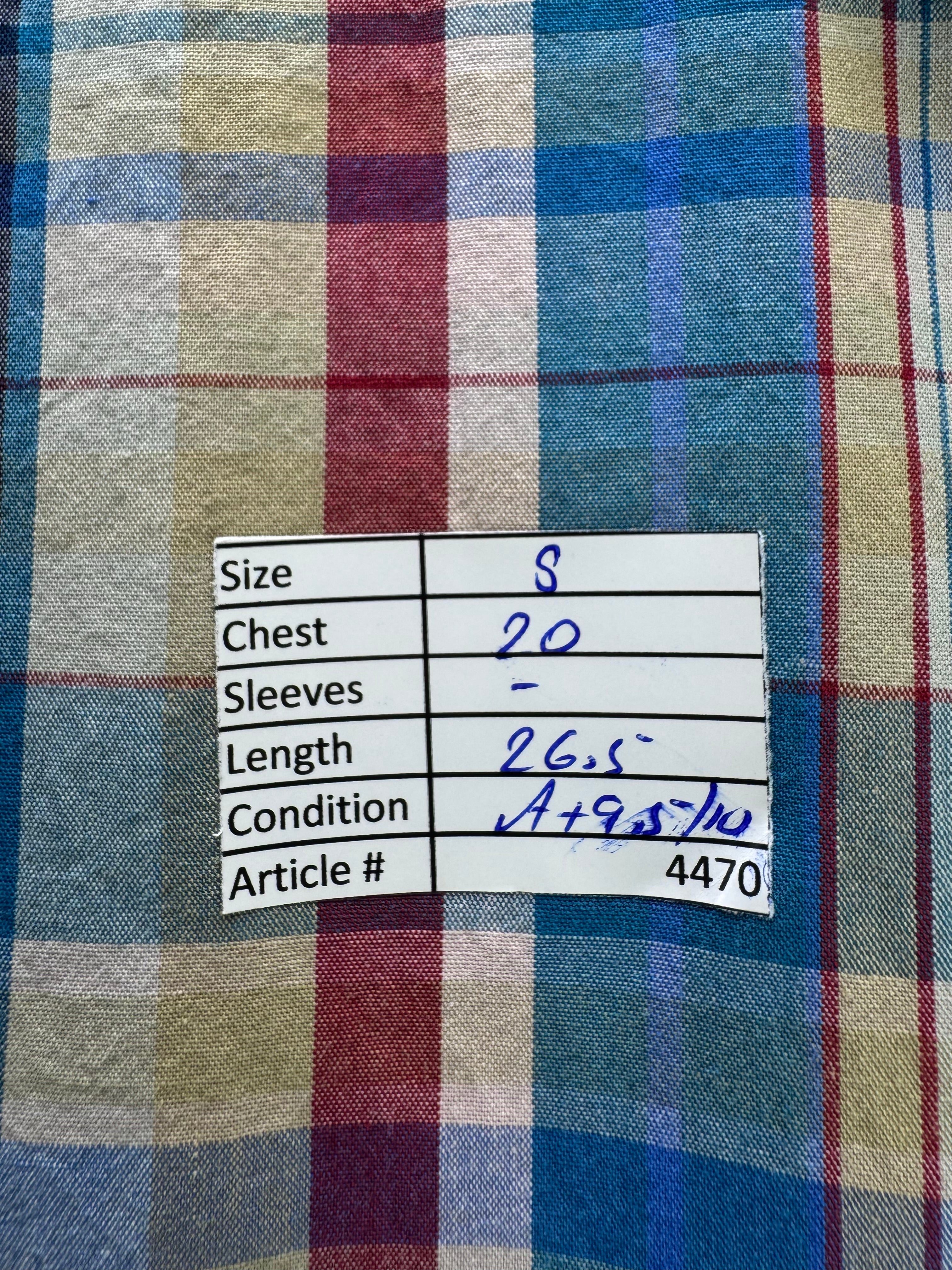 Tokyo Laundry® Small | Chest: 20" | Check | Shirt | Cotton | 4470 - Genuine Maal