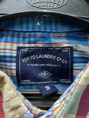 Tokyo Laundry® Small | Chest: 20" | Check | Shirt | Cotton | 4470 - Genuine Maal