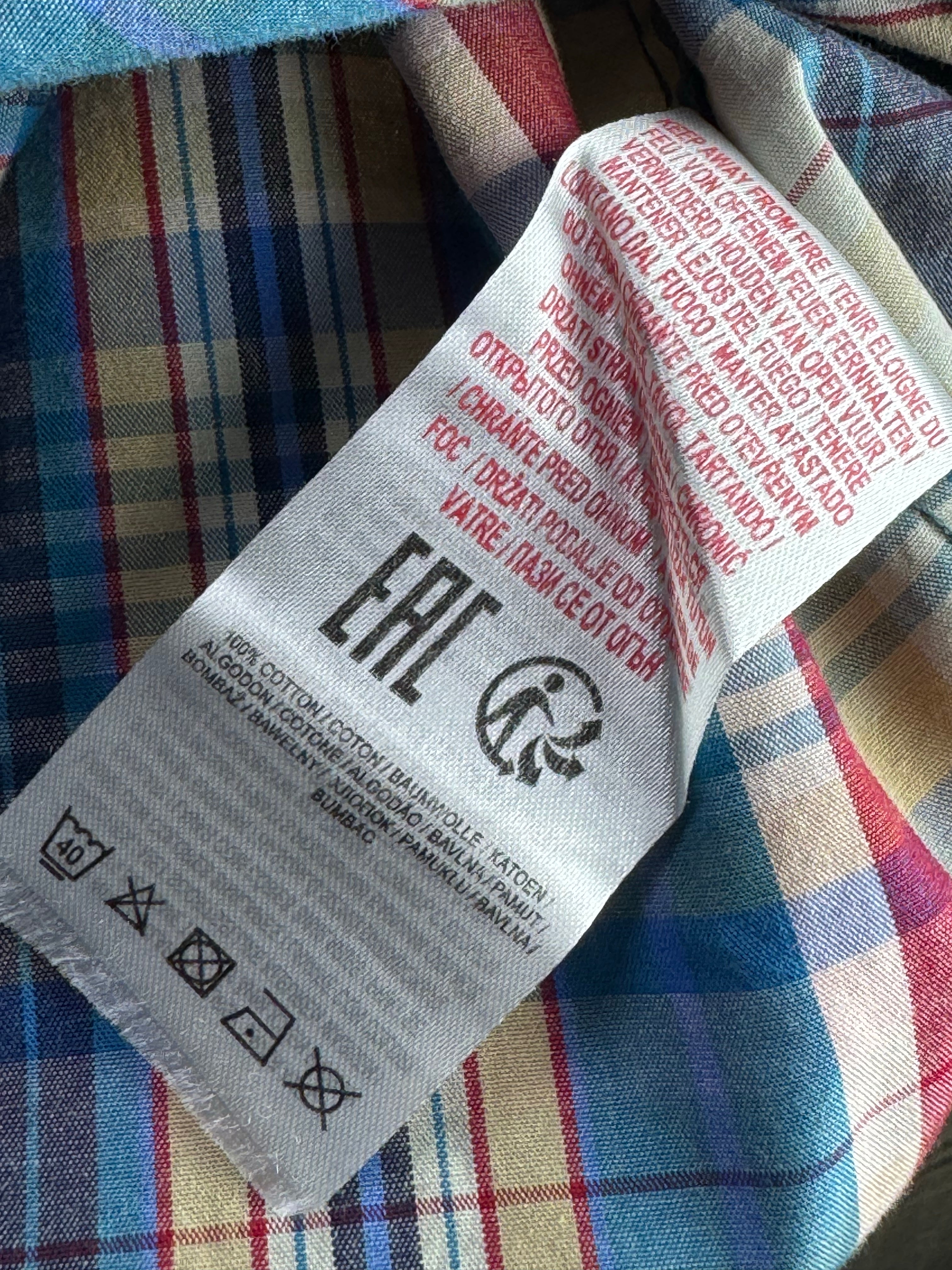 Tokyo Laundry® Small | Chest: 20" | Check | Shirt | Cotton | 4470 - Genuine Maal