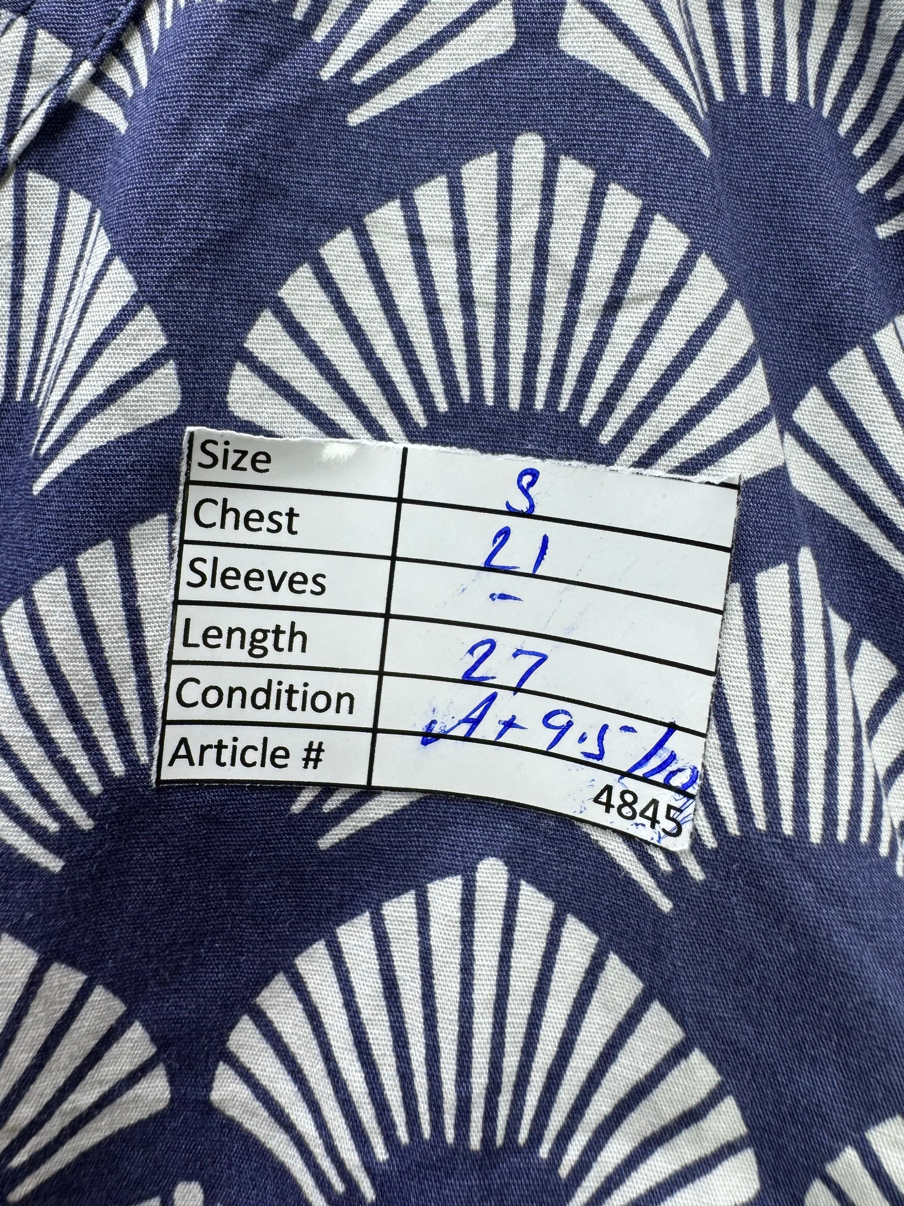 Smith & Jones® Small | Chest: 21" | Blue | Shirt | Cotton | 4845 - Genuine Maal