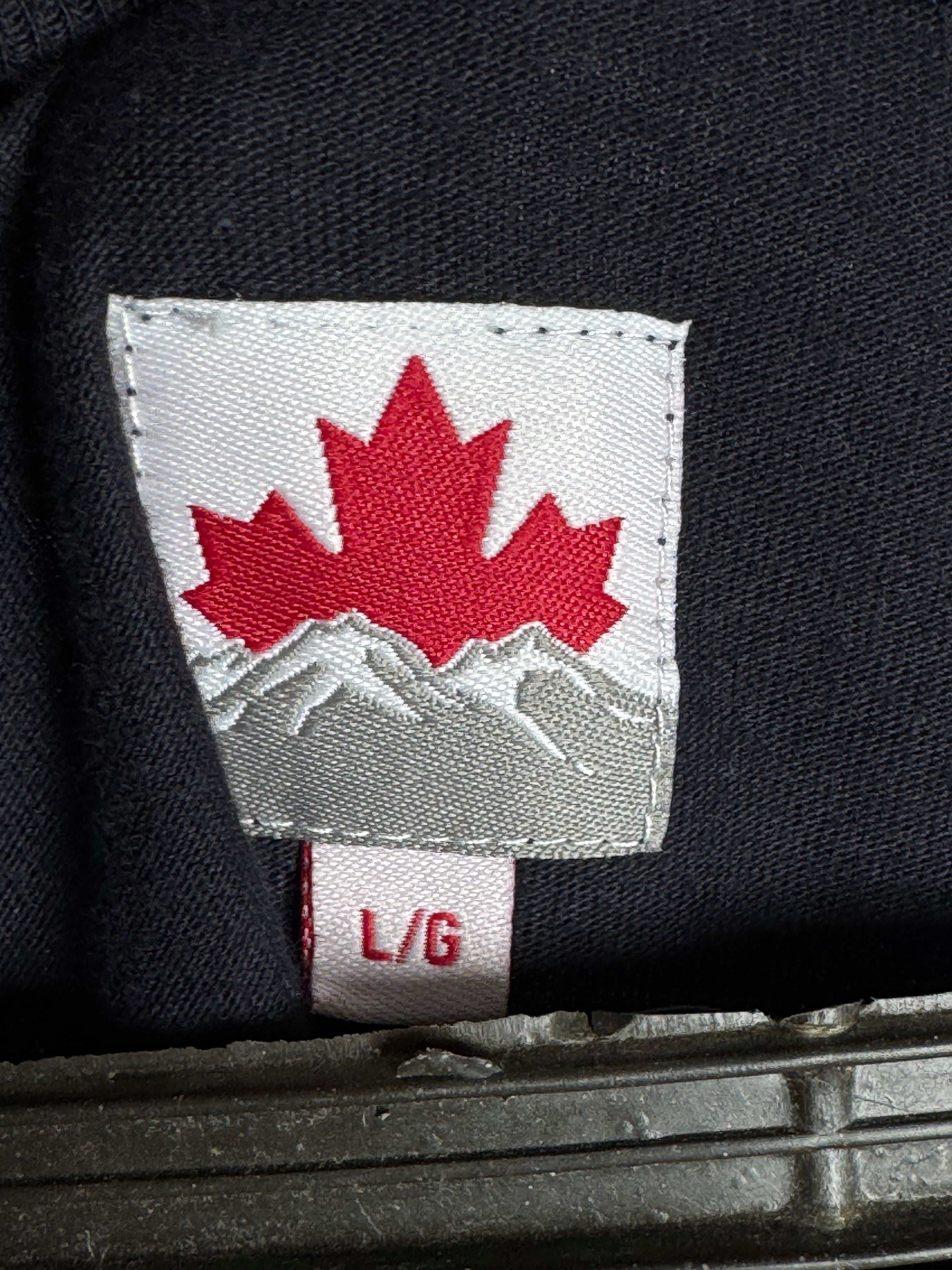 Canada® Large | Chest: 23" | Black | T-Shirt | Cotton | 3324 - Genuine Maal