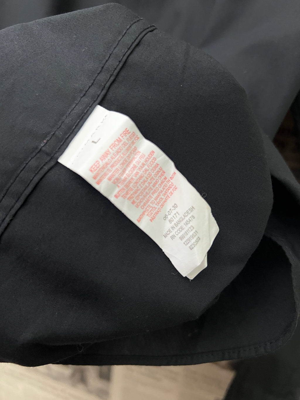 Primark® Medium | Chest: 22 | Black | Shirt | 618 - Genuine Maal