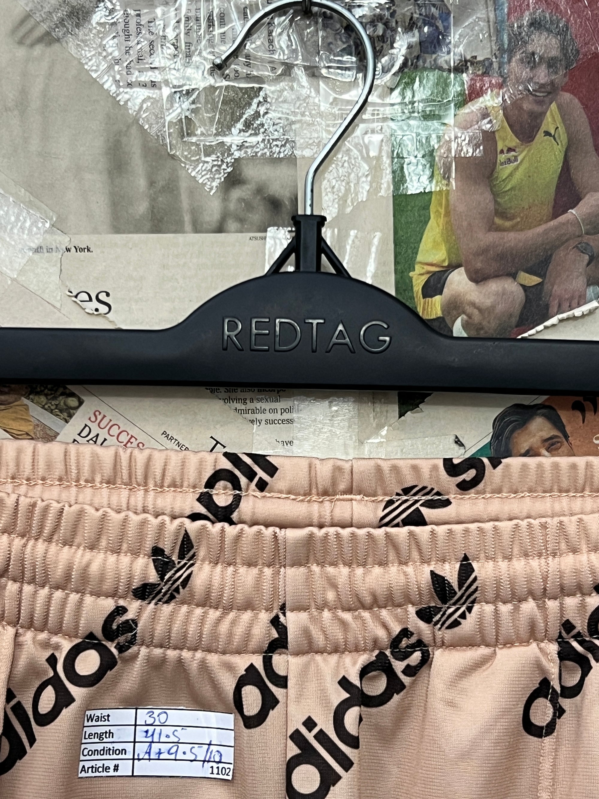 Adid*s® Waist: 30" | Light Rust | Trouser | 1102 - Genuine Maal