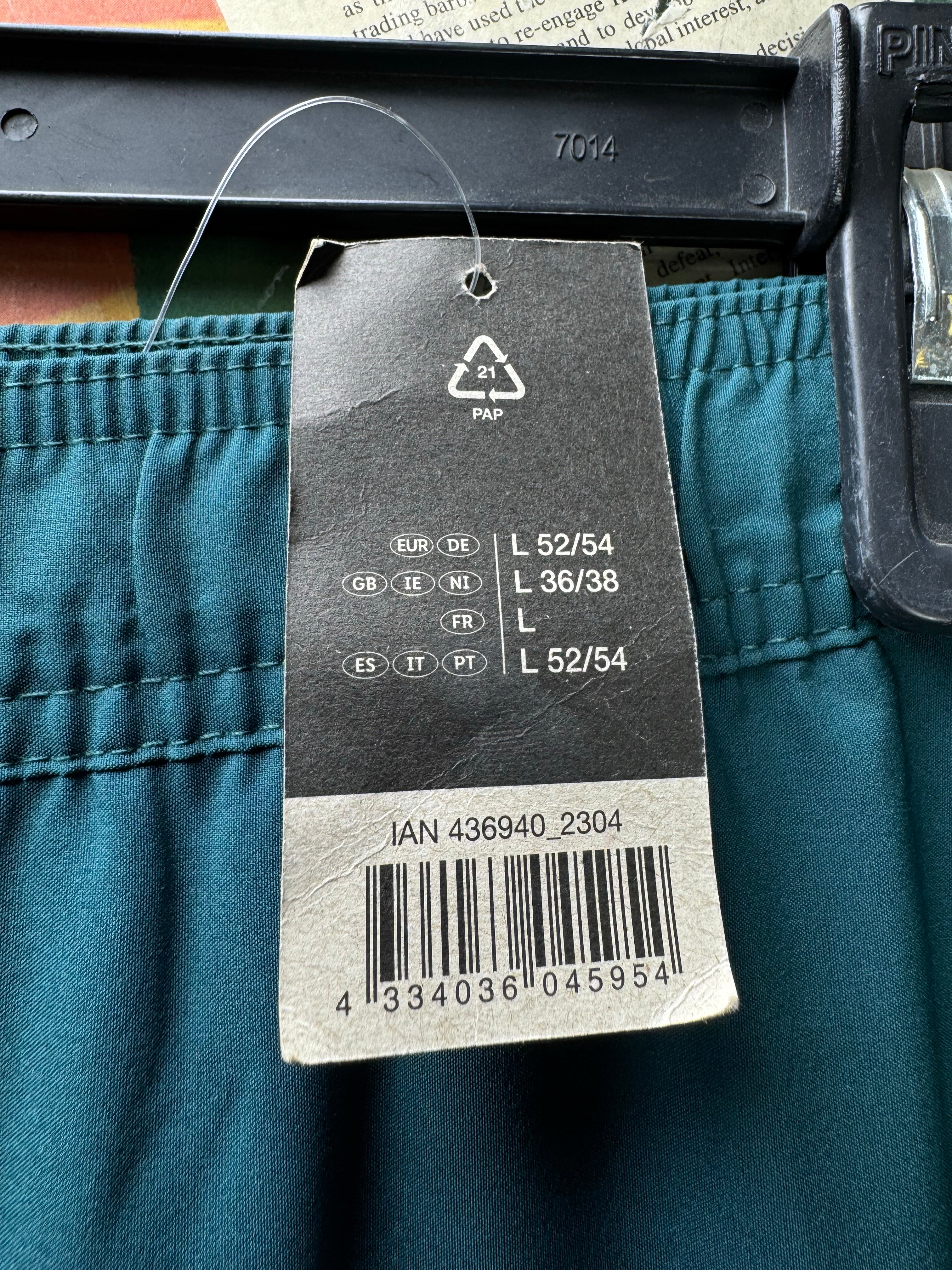 Crivit® Waist: 36" to 38" | Blue | Gym Trousers | Poly - Elastane | 2767 - Genuine Maal