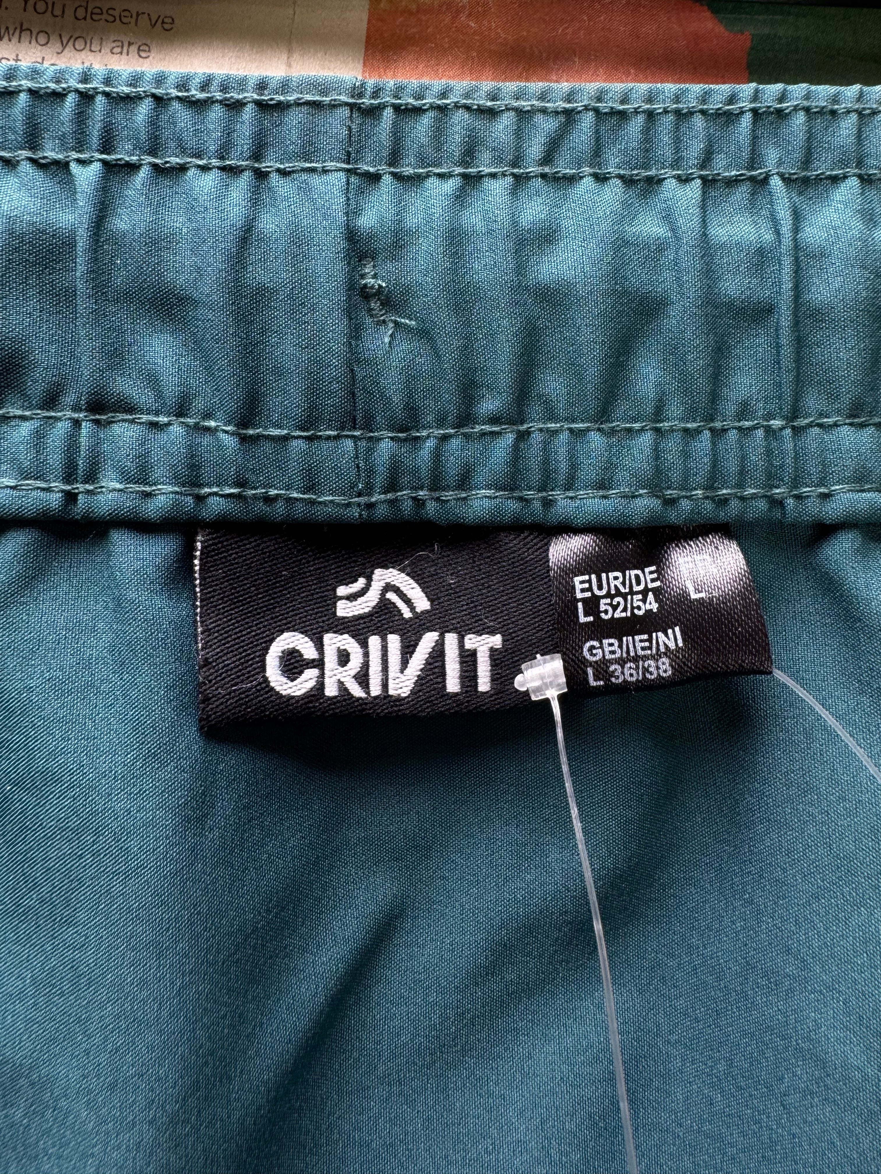 Crivit® Waist: 36" to 38" | Blue | Gym Trousers | Poly - Elastane | 2767 - Genuine Maal