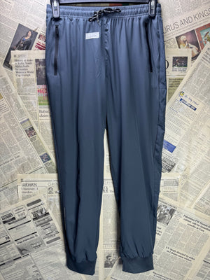 ® Waist: 28" to 30" | Black | Gym Trousers | Poly - Elastane | 2773 - Genuine Maal