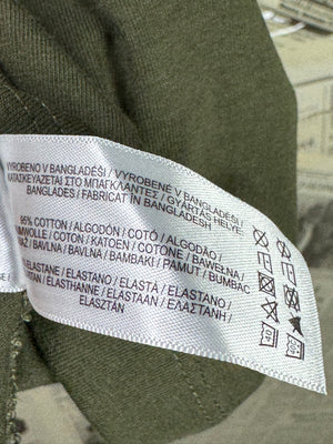 Primark® XS | Chest: 17.5" | Olive | T-Shirt | Cotton - Elastane | 3714 - Genuine Maal