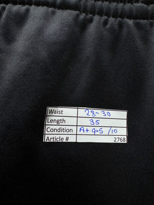 Asics® Waist: 28" to 30" | Black | Gym Trousers | Poly - Elastane | 2768 - Genuine Maal