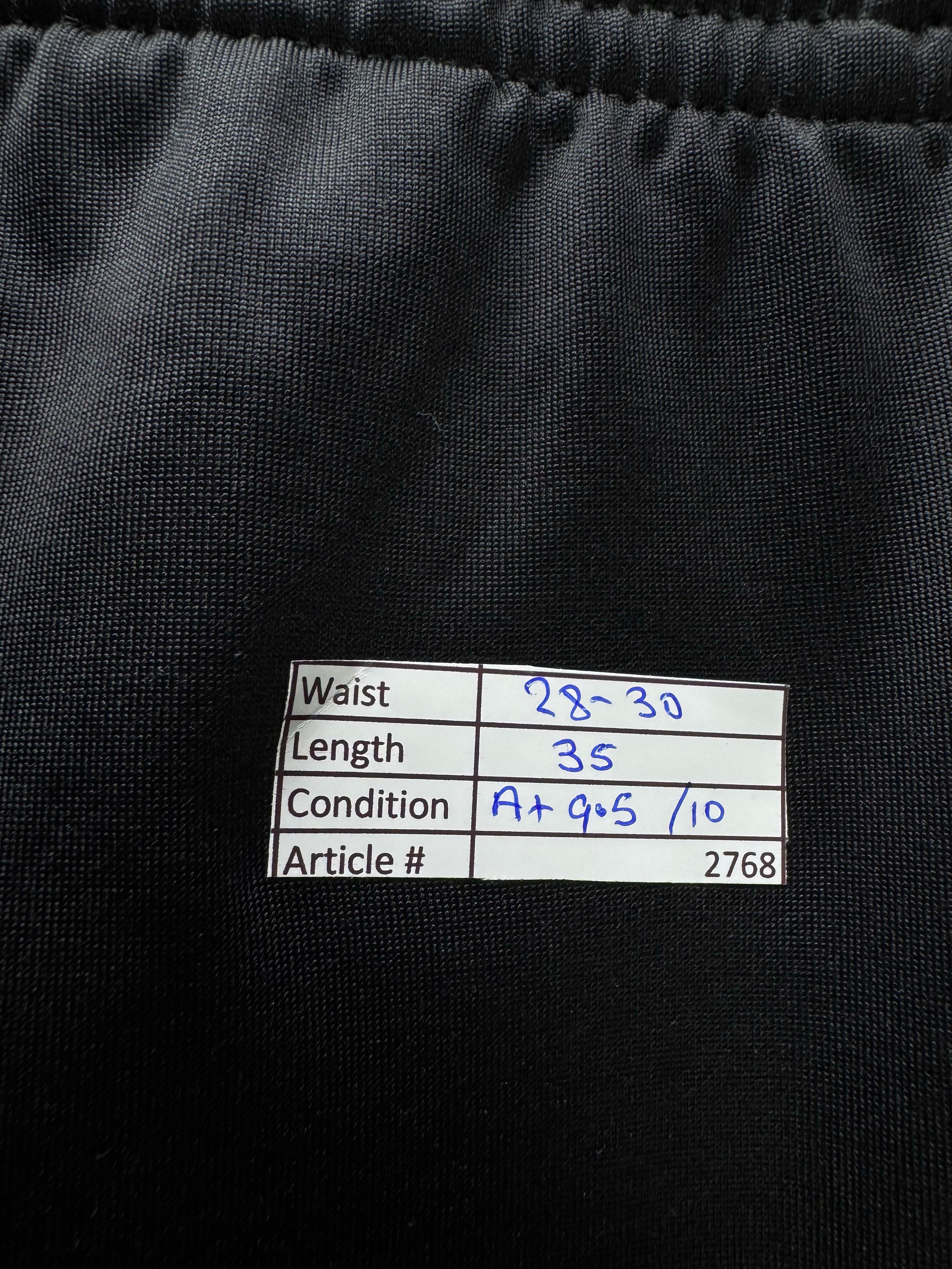 Asics® Waist: 28" to 30" | Black | Gym Trousers | Poly - Elastane | 2768 - Genuine Maal